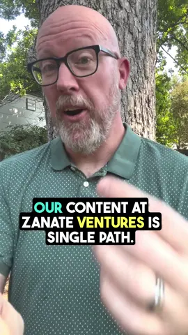 When you stick to the 'single path' with your storytelling it's more easily repeatable and scalable, helping you to build traction faster! #contentstrategy #contentstrategytips #storytelling #thecontentcode