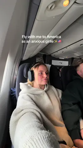 Actually was quite a lovely flight🫶🏼 Dont let anxiety stop you from seeing the world girlies✨ #flywithme #britishairways #america #travel #travelwithme 