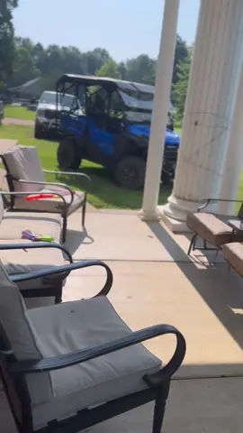 Always some country/redneck stuff around here 🤪 #homestead #countrylife #redneck #homesteadersoftiktok #homesteadhappy #fourwheeler 