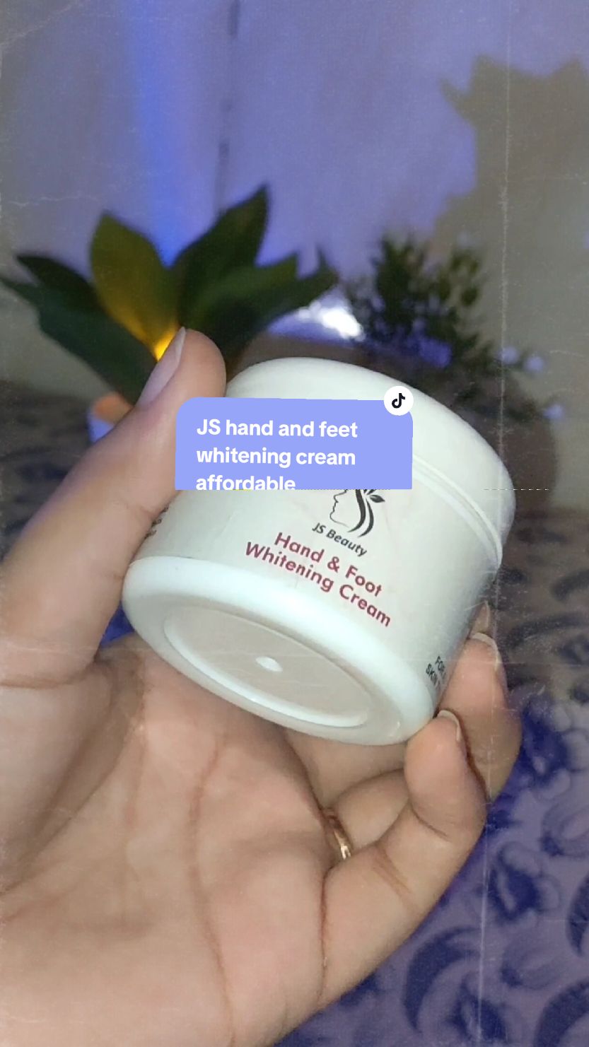 JS hand and feet whitening cream 🪄🦢 DM for order and details newly launched product ✨🐚#ugccreator #SmallBusiness #explore #foundationhack #handcare #feetcare #koreanbrands 