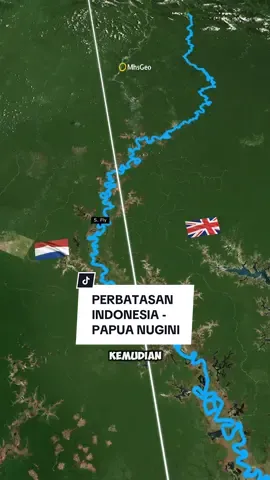 Geografis Unik Perbatasan Indonesia - Papua Nugini #fyp #border #batas #papua #nugini #geografi #mhsgeo #unsil #map #peta #perbatasan #pengetahuan #edukasi #kontenpositif 