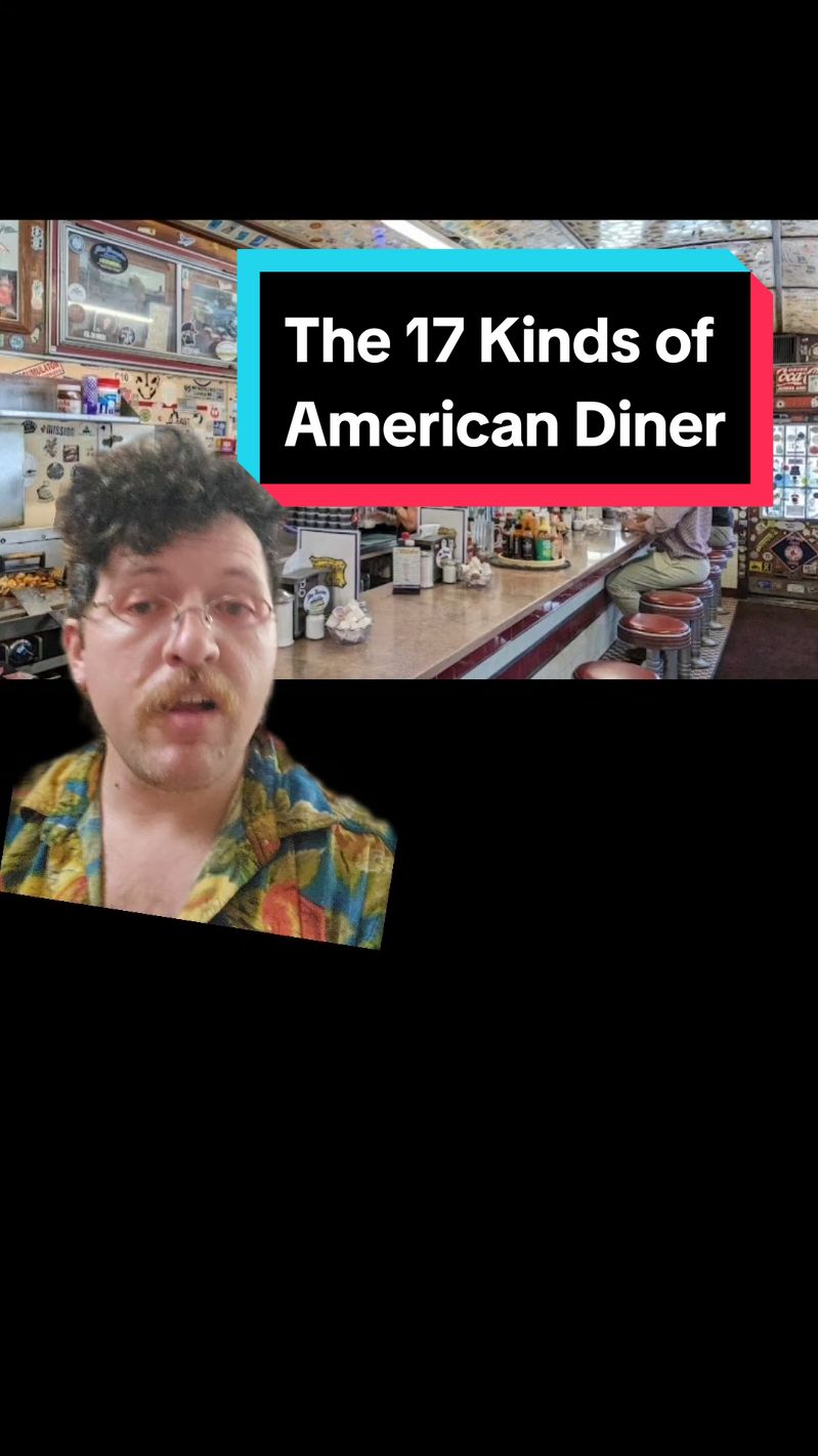 The 17 Kinds of American Diner #diner #Americana #History #FoodTok #americanfood 