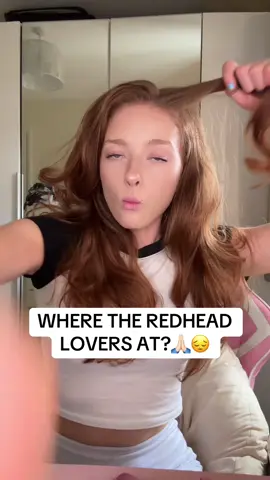 IF YOU ARE A REDHEAD LOVER LET ME KNOW WHERE YOURE AT 👉#redhead #ginger #redheadlove #gingerhair #lookingforlove #fup #redheads #gingers 