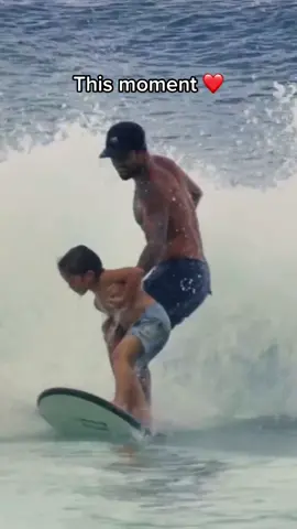 This father-son moment is incredible ❤️ (via @tomomcphoto/IG) 