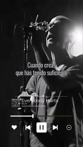 Everybody Hurts | R.E.M | #music #letras #rem #everybodyhurts 