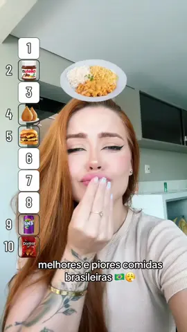 Deu até fome 😮‍💨🇧🇷 #comidas #ranking #brasil #fyp