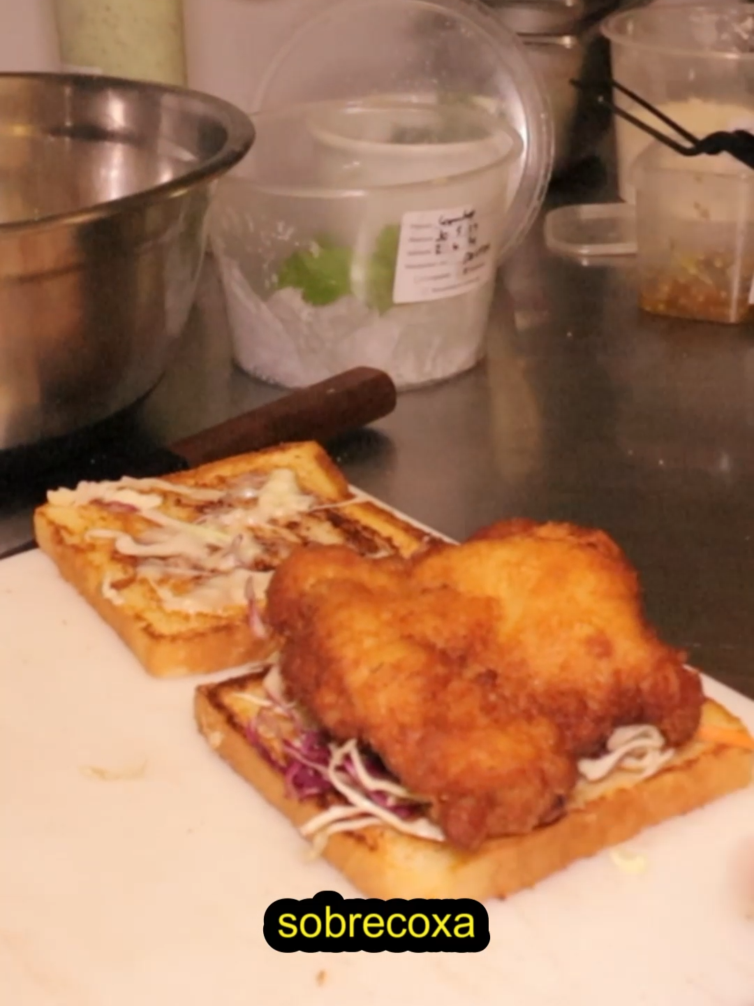 Sanduíche Suculento de Sobrecoxa