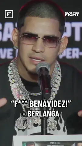 #EdgarBerlanga is not happy with all the #DavidBenavidez vs. #Canelo talk 😮‍💨 #CaneloBerlanga | Via @premierboxing