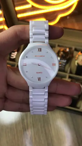 Price 4999-/ White Stone Watch For Men - Premium Quality Watch In Affordable Price Dm For Order Material Stone (Ceramic) Butterfly Lock With Premium Boxing & 1 Year Warranty #watches #thedeltamart #viral