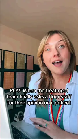Rember to ask the opinions of the people who are on the floor with patients for the majority of the day. It is much appreciate when we feel as if what we are doing matters also. Plus it helps with morale.@Rachel Jones   #fyf #nurse #fyp #nursesoftiktok #relateable #nursehumor #joke #rn  