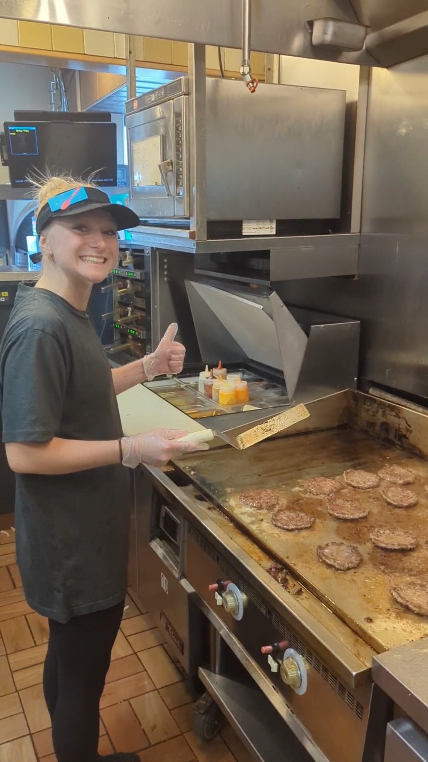 if you can't handle the heat get out of the kitchen #dairyqueen #grillandchill #cooks 