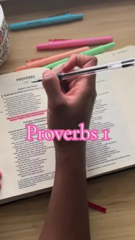 Proverbs 1 Bible Study #christiantiktok #biblestudy #momtok #proverbs #wisdom #christianmom 