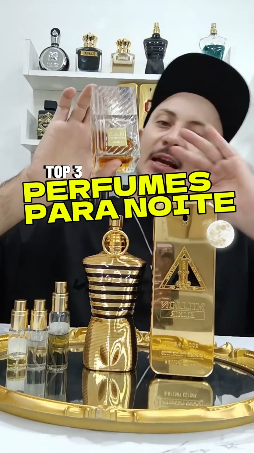 Top 3 Perfumes Para Impressionar Na Noite! #perfume #perfumeimportado #perfumaria #fragancias 