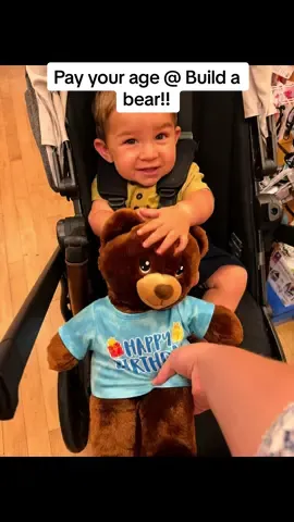 @Build-A-Bear Pay your age at build a bear for the month of your birthday only! Such a fun cute activity for my toddler & baby #birthdayideas #buildabear #buildabearworkshop #trending #viral #momtok #momhack #momideas #birthdayideas #toddlerbirthday #toddlersoftiktok #birthdaydeal #fypage #fyppppppppppppppppppppppp #fypシ゚viral 