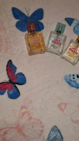 my adorable love hearts perfumes so cute 🩷❤️💜💛💚💙🧡 #perfume #lovehearts #cute #fragrance 