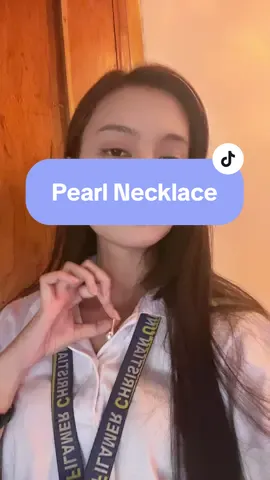 My necklace is givingg~~🥹✨ #pearlnecklace #necklace #pearlnecklaces #fyp #foryou #necklaceforwomen 