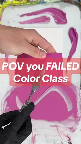 POV you FAILED Color Class