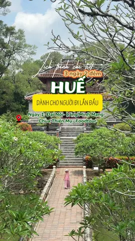 lịch trình vi vu xứ Huế 3 ngày 2 đêm dành cho người đi lần đầu🍃🌤️ Tháng 8 Huế chill lắm lên kèo thui ạ #travel #dulichvietnam #traveltiktok #travelvietnam #LearnOnTikTok #fyp #hue 