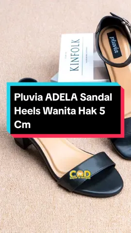 Pluvia ADELA Sandal Heels Wanita Hak 5 Cm #sepatusandalwanita #sepatuwanita #sepatuheelswanita 