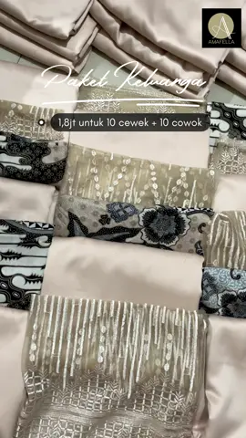 Paket keluarga 🤍 #kebayamodern #kainbridesmaidmurah #pusatkain #paketseragaman #pusatkainmurah #fyp #batikindonesia #seragamkeluarga #kainmurah #kainmurahonline #seragambridesmaid #kainbatik #ootdhijab #Kainbatikchallenge #pusatkainseragaman #batikmurah #seragamankeluarga 