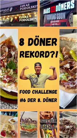 😲 Wer hätte das gedacht? Döner Nummer 8 und er schmeckt immer noch unglaublich gut! Kann ich weitermachen? Was meint ihr? 🍽️ Bleibt dran, um herauszufinden, wie viele Döner ich noch schaffe! 👇 #DönerChallenge #8Döner #FoodChallenge #Surprise #Foodie #BerlinFood #DönerLover #FoodBlogger #StreetFood #FastFoodLover #Delicious #TasteTest #Yummy #Foodstagram #FoodieLife #BigM #BigMeats #Döner