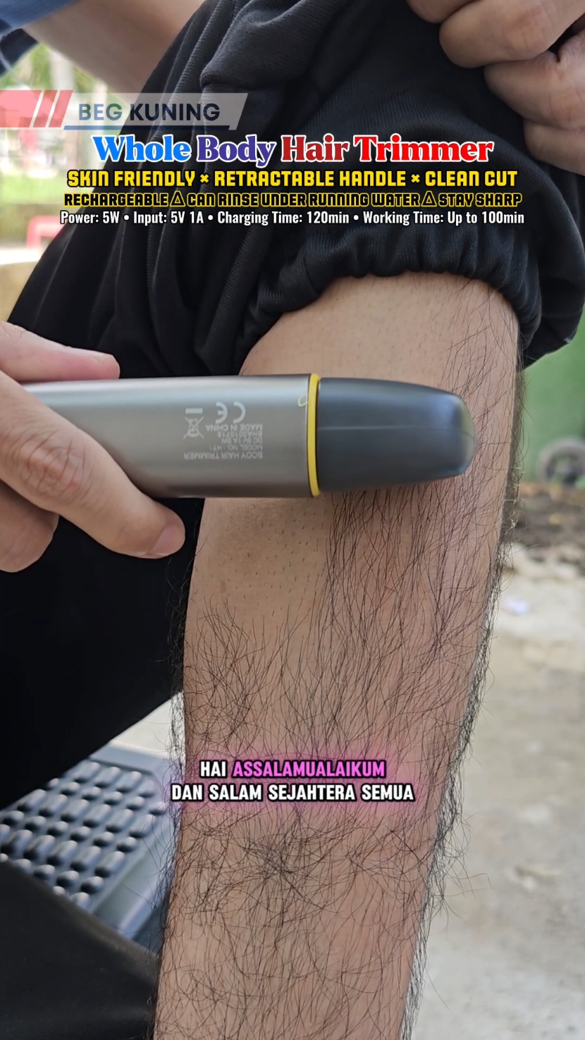 Mesin Pencukur BOMIDI ni boleh guna untuk cukur bulu seluruh badan tau, termasuk private part dan bawah lengan. Mudah digunakan, mesra kulit dan baterinya tahan lama #mesincukur #mesinpencukur #mesinrambut #cukurbulu #cukurbuluketiak #cukurbulubawah #wholebodyhairtrimmer #bodyhairtrimmer #hairtrimmer #hairshaver #shaver #bomidi #wanhousehold 