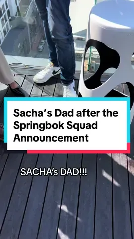 Nick Feinberg !!! The dad of the moment #rugby #springboks #sachafeinbergmngomezulu #sacha #southafrica #rassieerasmus #taralee #sports 