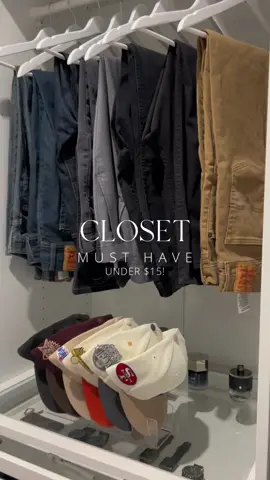 This hat organizer comes in a 2 pack for under $15! Perfect way to keep your closet and hats organized! On my store front under “closet organization” #closetorganization #amazonhome 