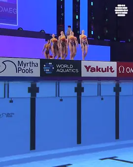 🇪🇸 Spain starts #Paris2024 with an amazing technical routine, scoring just 26.4063 behind first place 🤩 #ArtisticSwimming 