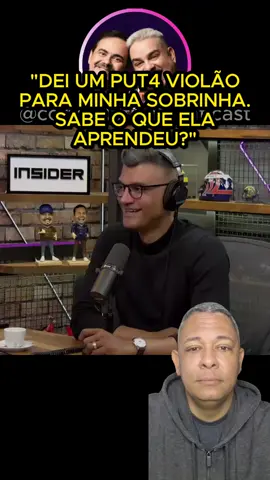 Bola, Carioca e o pastor Tiago Brunet estavam em uma conversa muito envolvente sobre música e de repente o Bola lança essa kkk - Cortes do Ticaracaticast #cortesdoticaracaticast #ticaracaticast #bolaecarioca #tiagobrunet #musica #mpb #violão #musicaboa #podcast #tiktok #foryou