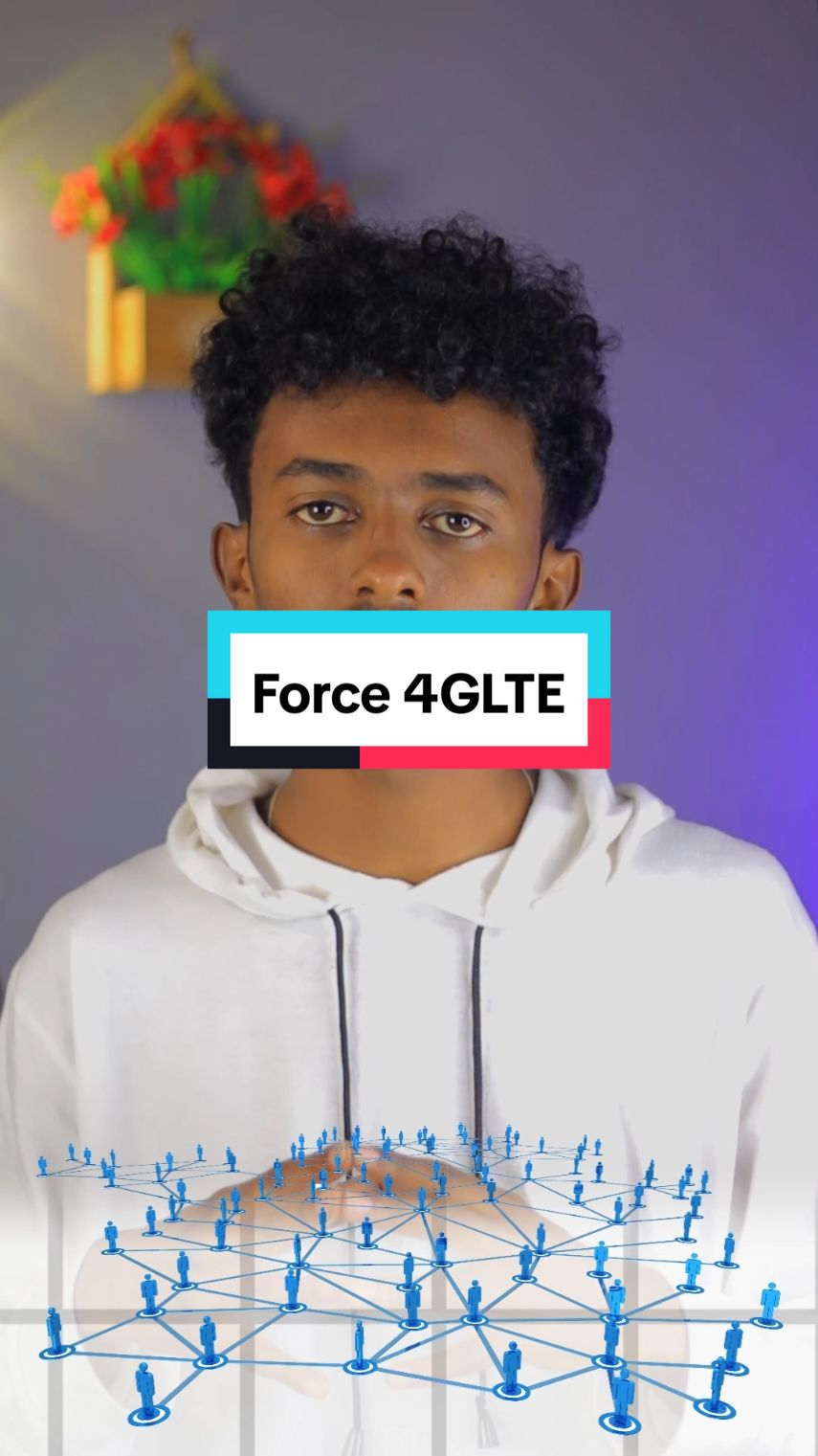 fix Ethiopia Network Ethiotelecom  force 4G LTE app iso tiya tech