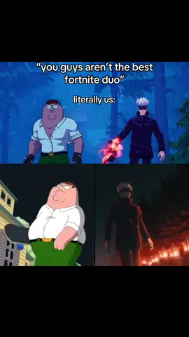 peter and gojo is the best duo ever #fortnite #gojo #jjk #jujutsukaisen #petergriffin #foryoupage #fyp