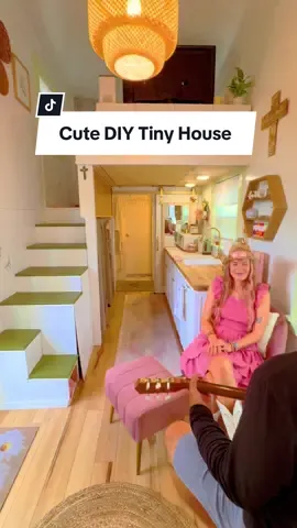 We toured Hannah & Scott’s darling tiny house on wheels on their own land— inside Peacewind Tiny Home & Small Cottage Community in Cocoa Florida, that offers lots for sale and rent. 🏘️🌴✨🏡🌿🐓Hannah & Scott’s tiny homestead features gardens, chickens, beehives, outdoor living areas, and she-shed for additional living space & laundry. Full tour on our YT! #tinyhouse #tinyhomes #tinyhousetour #tinyhouseliving #tinyhomeonwheels #smallspaceideas #simpleliving #cozyvibes #cozyhomestyle  