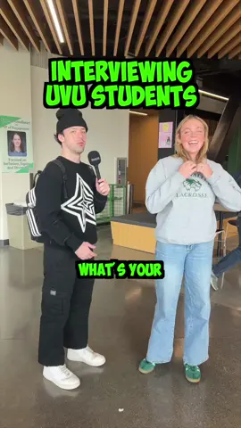 UVU students get interviewed in Orem, UT #uvu #utahvalleyuniversity #orem #utahcheck 