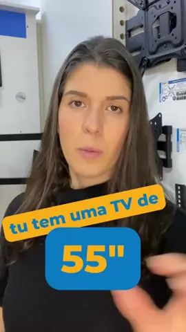Tem uma TV de 55 polegadas? Essa é nossa indicação de suporte de TV para ela 