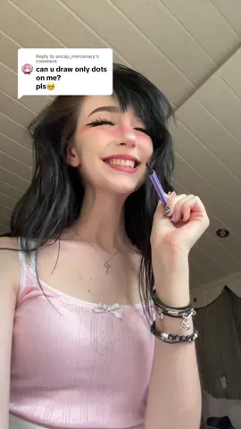 Replying to @ancap_mercenary #asmr drawing dots all over your face 🖍️ #asmrvideo #asmrdrawing #asmrvisual #asmrtiktoks #asmrtriggers #asmrtingles 