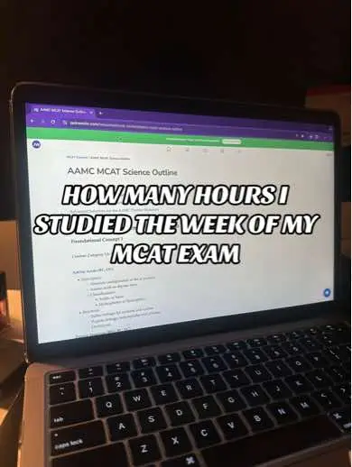 I tried to keep the studying as light as possible this week! #mcat #premed #college 