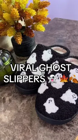These are so cute! Click the orange cart before they sell out!  #ghostslippers#TiktokShopBackToSchool#tiktokmademebuyit#TikTokShop#foryou#ghostslipper
