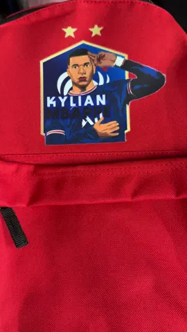 New Limited Edition Kylian Mbappe Backpack For Kids. Buy yours now at a great price! #kidsaccessories #kids #unisex #gift #football #Soccer #mbappe#kylianmbappé #france🇫🇷 #nursery 