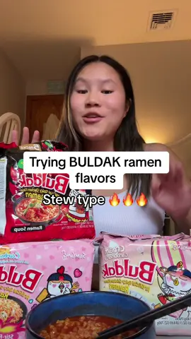 Trying Buldak spicy noodles! 10/10 absolutely delicious but RIP stomach lining🔥🔥🔥 #buldakramen #buldak #buldaknoodles #buldakstewtype #spicyramen  