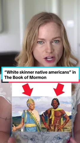 “White and delightsome” 😳 #mormon #exmormon #nativeamerican #lds 