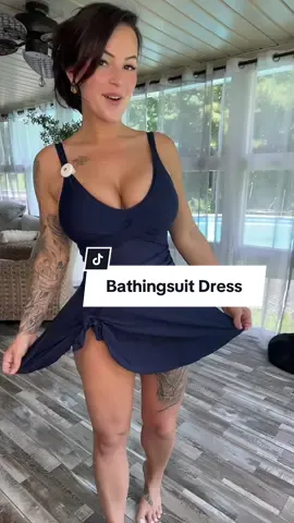 Swimsuit dress!! 😍 #swimdress #swimwear #tiktokshopbacktoschool 