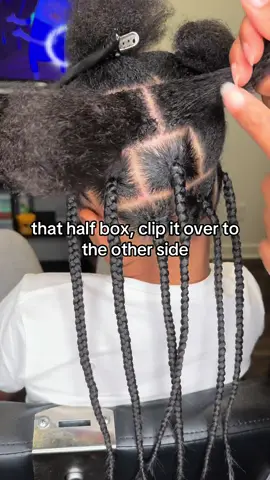 How to part out Large knotless and how many braids for each row.   #howto #braids #knotlessbraids #hairtutorial #hairextensions #braidstyles #hairstyles #kidsbraids #howtobraid #knotlesstutorial #braidstutorial #4chair #fypシ゚viral #braidersontiktok 