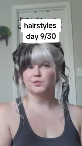 made this one up as a combo of some of the others...what do you think?  #spacebunstutorial #hairtutorials #30daysofhairstyles #hairstyles #haircolor 