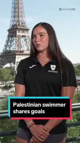 Palestinian Olympic swimmer Val Tarazi: “We’re not here to be politicians, but we are here to tell our stories.” Tarazi tells Ines de La Cuetara that her goal as an Olympian is to educate and give back. #palestine #gaza #olympics #2024Olympics #Paris2024 #2024ParisOlympics #OlympicGames #ValTarazi #news #sports