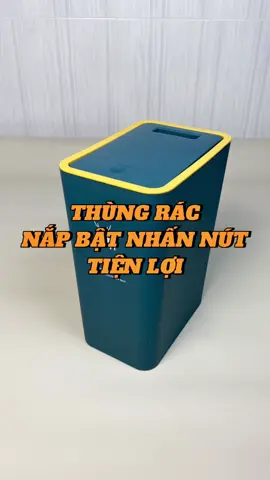 Thùng Rác Nắp Bật Nhấn Nút Thiết Kế Tiết Kiệm Không Gian #thungracthongminh #thungracnapbat #giadungtienich #shoputni 
