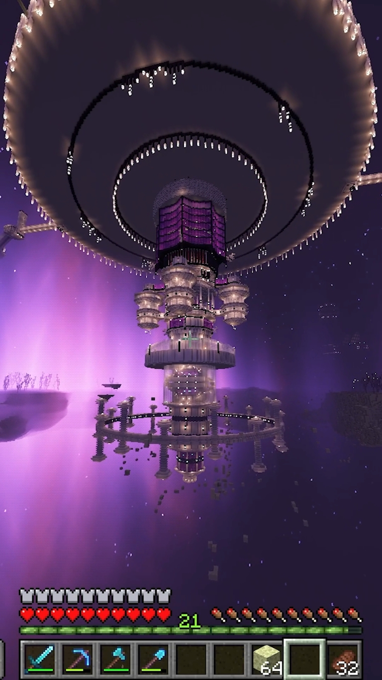 little base expansion #Minecraft #building #funny #fyp 