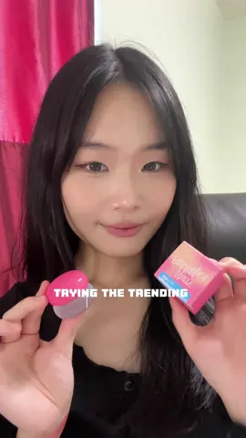 Trying the viral Lip and Cheek Blurring Pudding Pot from @fwee 🌟 Shade: Skirt #fwee #fweepuddingpot #mattelipstick #blush #kbeauty #makeup #stylekorean 