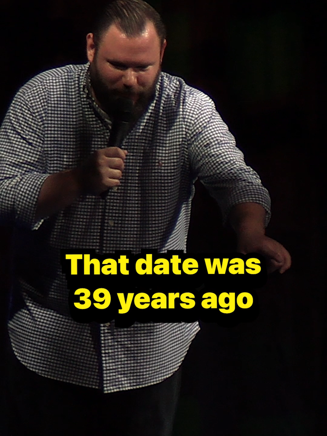 What an honor #crowdwork #standupcomedy #funny #standup #comedian #jokes #improv #anniversary #funnyvideo