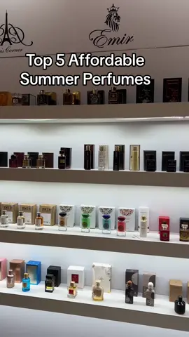 My top 5 affordable summer perfumes! 🌴🍑🍉 #perfumetiktok #fragrancetiktok #arabperfume #affordableperfume #summerperfume @AROMA CONCEPTS FL 